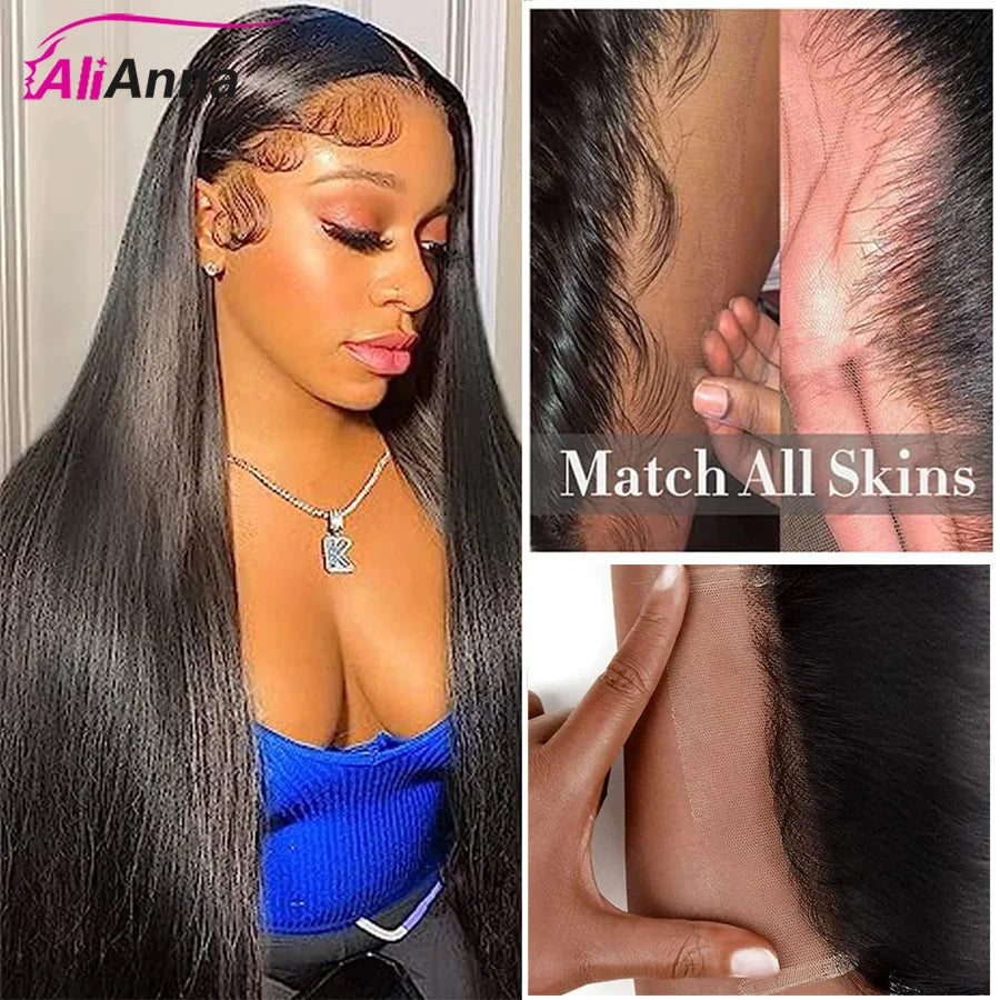 Straight Bundles With 4x4 Closure Brazilian Bundles With Closure Human Hair 5x5 2x6 HD Lace Closure Raw Human Hair Bundles Soft