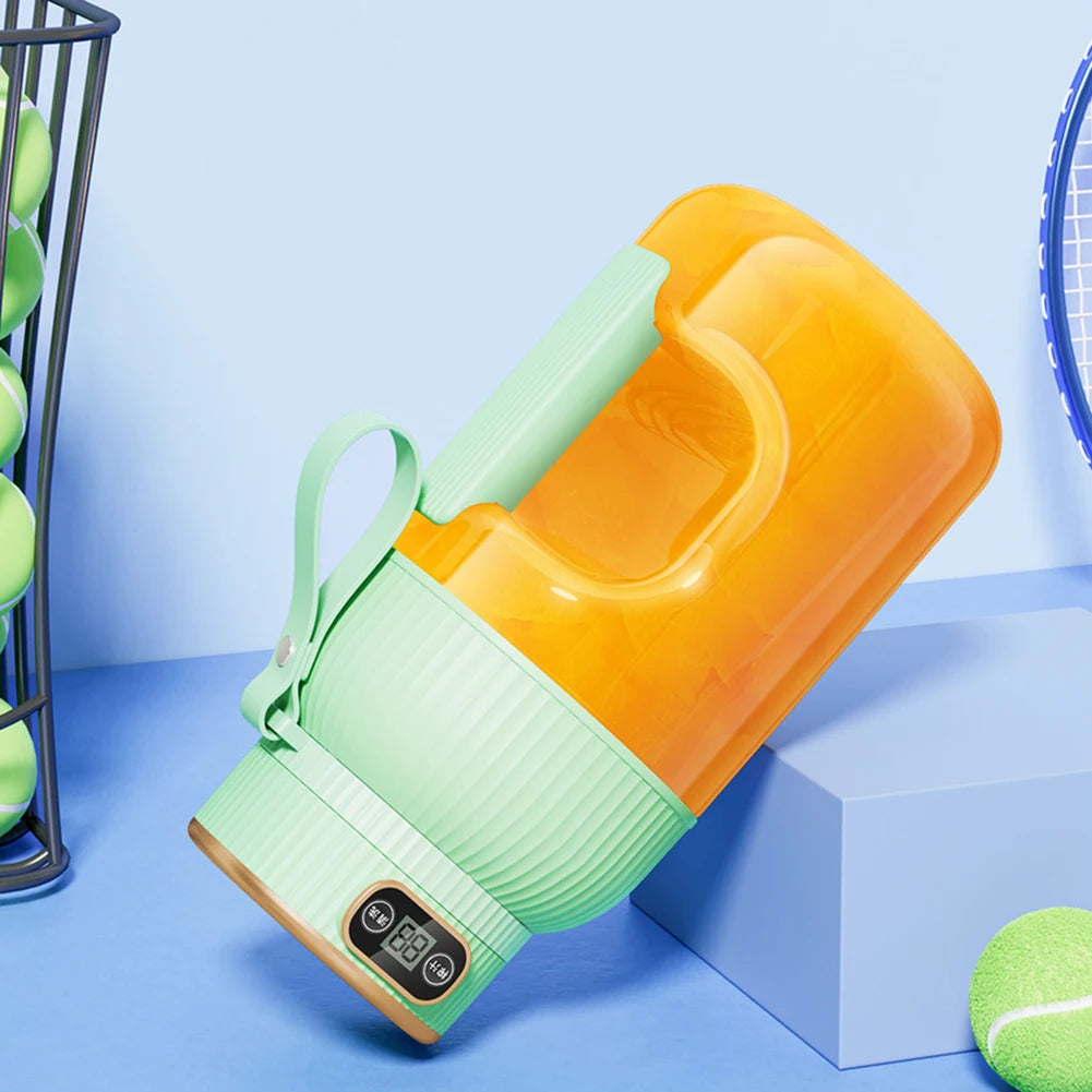 New Portable Juicer Cup Multifunctional Digital Display USB Fruit Mixers Juicers Electric Juicer Blender Fruit Juicer Cup Travel