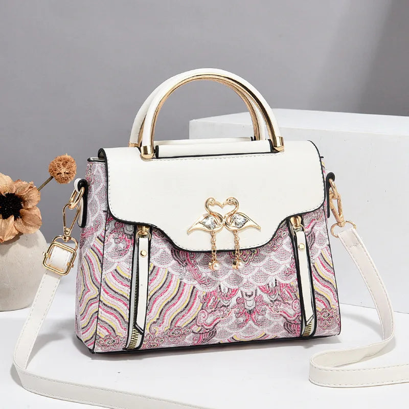 2025 New Women's Handbags High Quality Small Square Bag Luxury Designer Ladies Shoulder Crossbody Bags Female Fashion Sac