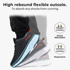 FitVille Men'S Shoes Wide Toe Box Cushioned Extra Wide Width Non Slip Running Shoe Comfortable Lightweight Sneakers For Fat Feet