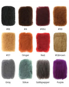 QVR Afro Kinky Bulk Hair No Attachment 50g Afro Curly Bulk 100% Human Hair Unprocessed Virgin Remy Braiding Hair for Dreadlocks