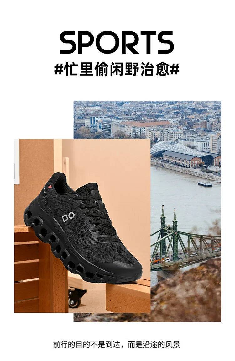 Marathon Sports Running Shoes Men Breathable Lightweight Sneakers Comfortable Athletic Nonskid Leisure Outdoor Sneakers for Men