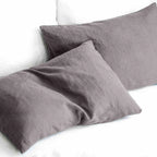 Linen Pillow Cases 100% French Natural Flax Soft Linen Envelope Pillowcases for Throw Pillows Soft and Durable All Season