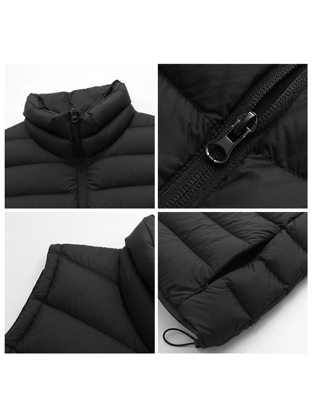 CHIC VEN New Women Down Coats Sleeveless Lightweight 90 White Duck Down Stand Up Collar Female Down Vest Autumn Winter 2026