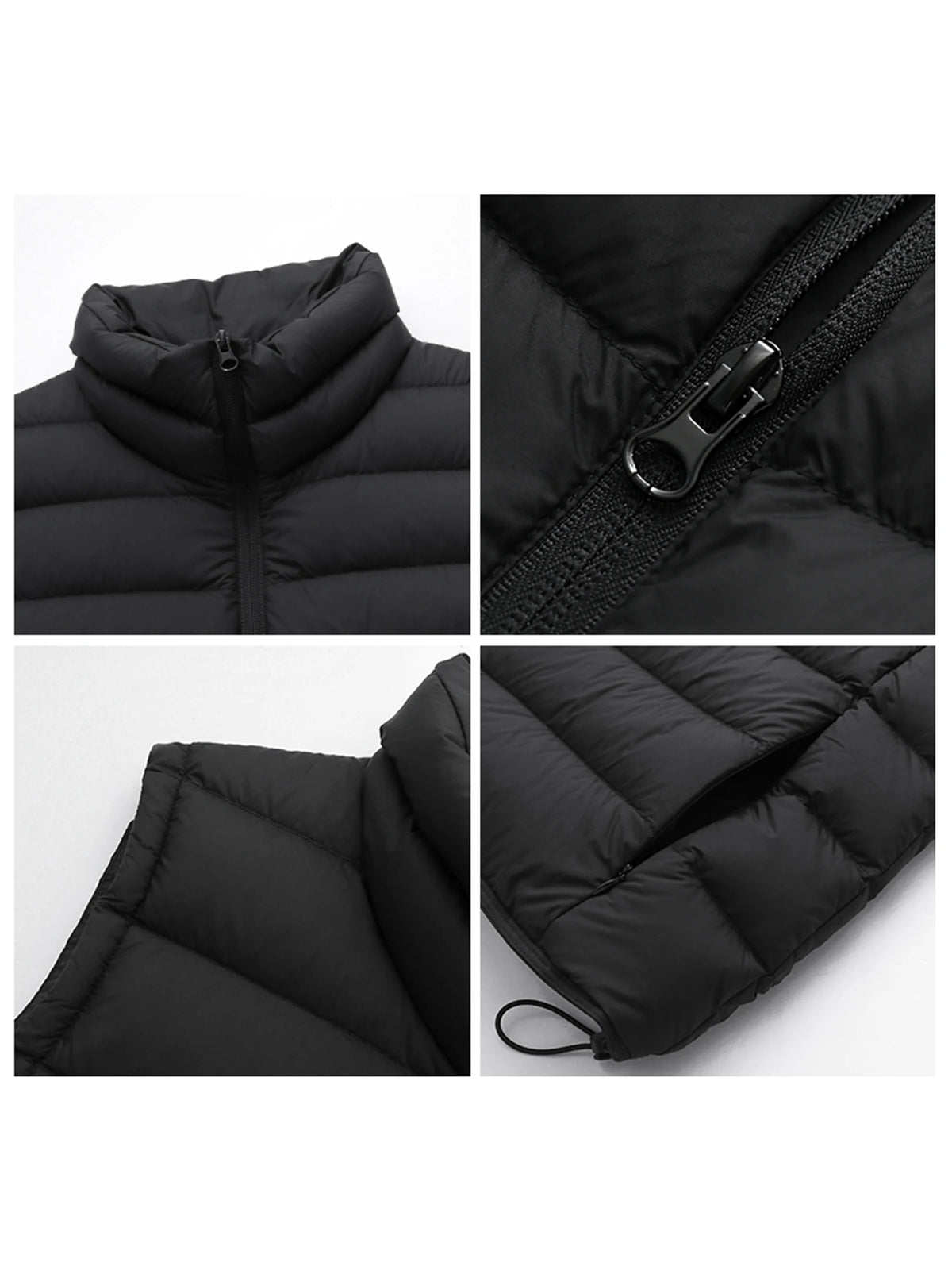 CHIC VEN New Women Down Coats Sleeveless Lightweight 90 White Duck Down Stand Up Collar Female Down Vest Autumn Winter 2026