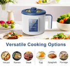 Mini Electric Rice Cooker Double Layer Multi Cooker Non-Stick Smart Single MultiCooker Steamed Rice Pot for Home Electric Cooker