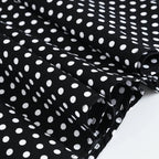 LPATTERN Girls' Vintage Rockabilly Dress Party Retro Polka Dot Floral Pattern A-line Dresses Pleated Skirt Knee-Length for 4-10Y