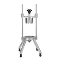 8-Section Fruit Cutting Machine Stainless Steel Retractable Commercial Vegetable Fruit Dicing Machine for Home Bar Restaurant