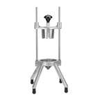 8-Section Fruit Cutting Machine Stainless Steel Retractable Commercial Vegetable Fruit Dicing Machine for Home Bar Restaurant