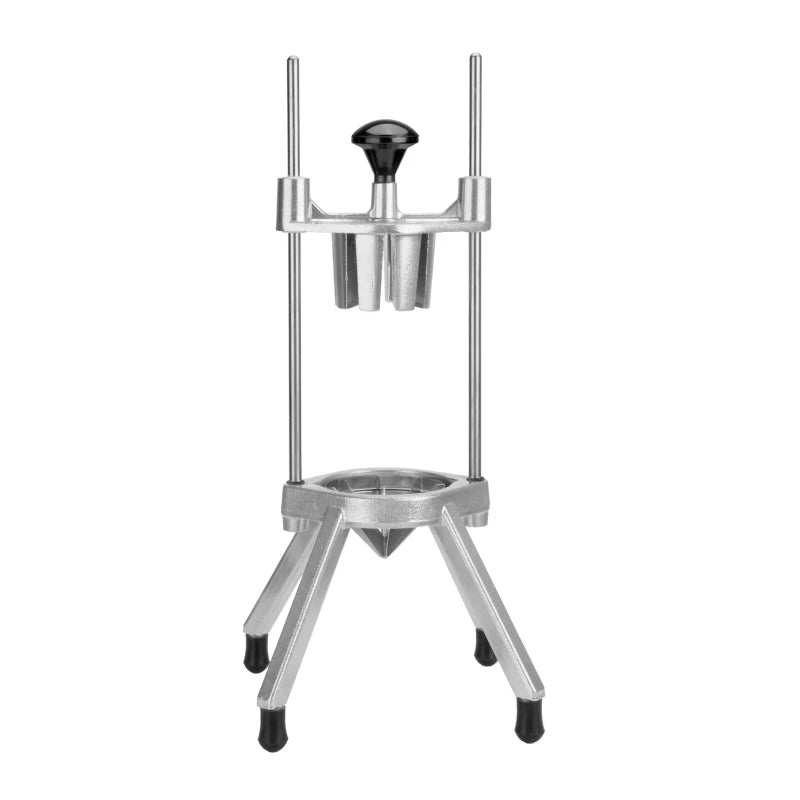 8-Section Fruit Cutting Machine Stainless Steel Retractable Commercial Vegetable Fruit Dicing Machine for Home Bar Restaurant