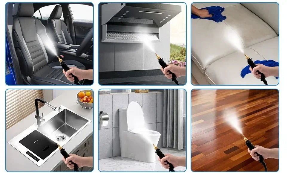 Car Cleaning Tools Car Jet Washer Gun Hand-held Car Steam Cleaner for Home Air Conditioning Kitchen Hood Auto Engine Compartment