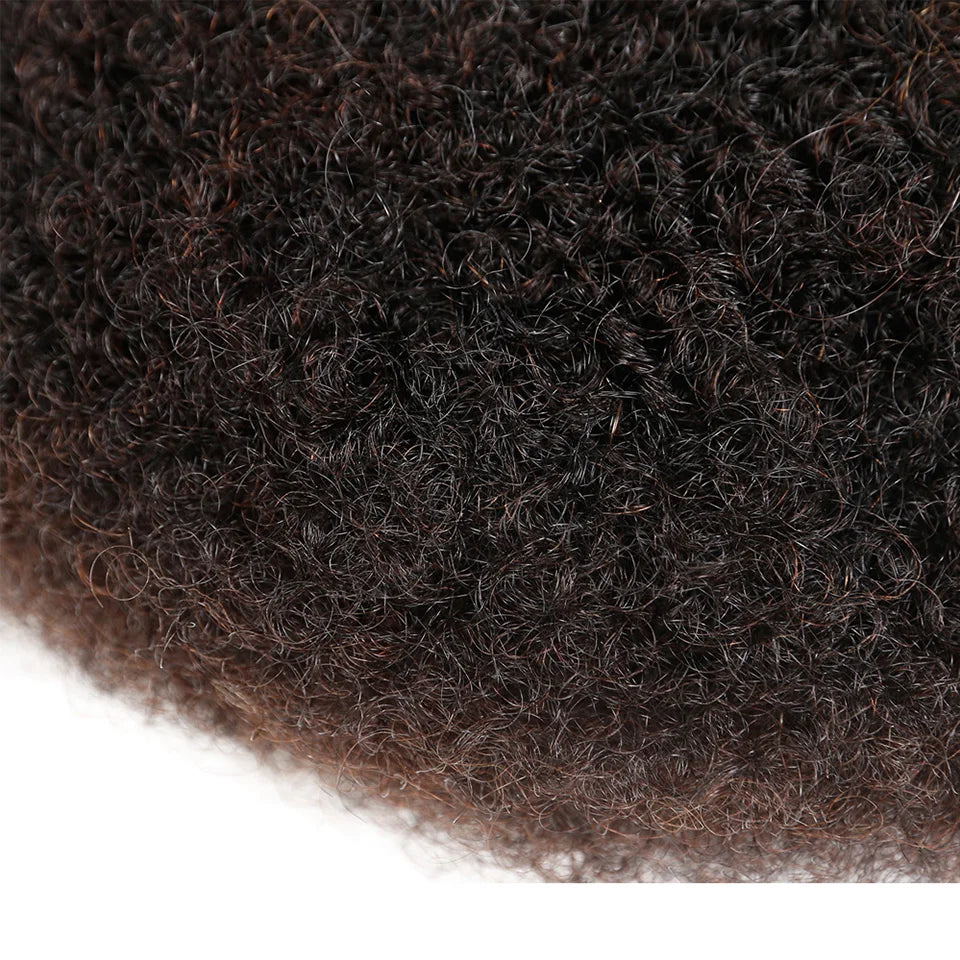Brazilian QVR Afro Kinky Bulk Human Hair For Braiding Dreadlock Hair 50g/pc Virgin Natural Brown Remy Human Hair Debut Extension