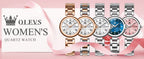 OLEVS 5608 Women Fashion Watch Stainless Steel Calendar Night Light Watch Original Brand Elegant Women Quartz Watch Reloj Mujer