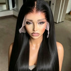 40 42 Inch Straight Human Hair Wigs 13x4 13x6 HD Lace Frontal Wigs For Women Glueless Bone Straight Lace Front Human Hair Wigs