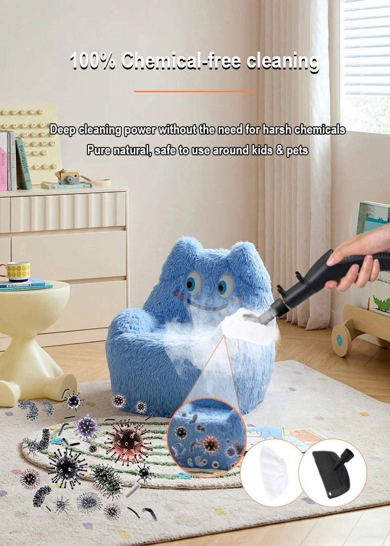 Pressure Steam Cleaner Portable Handheld Cleaner Air Conditioner Kitchen Car Hood Steam Cleaning Machine Household High