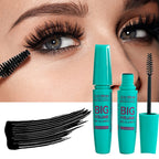 JUJU DREAM 4D Black Waterproof Fiber Mascara，Volumizing, Lengthening, Curling, Waterproof Eye Makeup Cosmetic