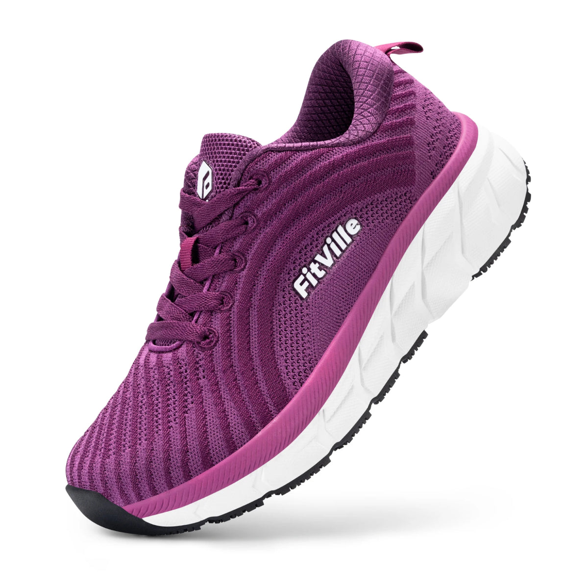 FitVille Wide Toe Box Shoes For Women Breathable Wide Fit Running Shoe Lightweight for Swollen Feet with Cushioned Relief Pain