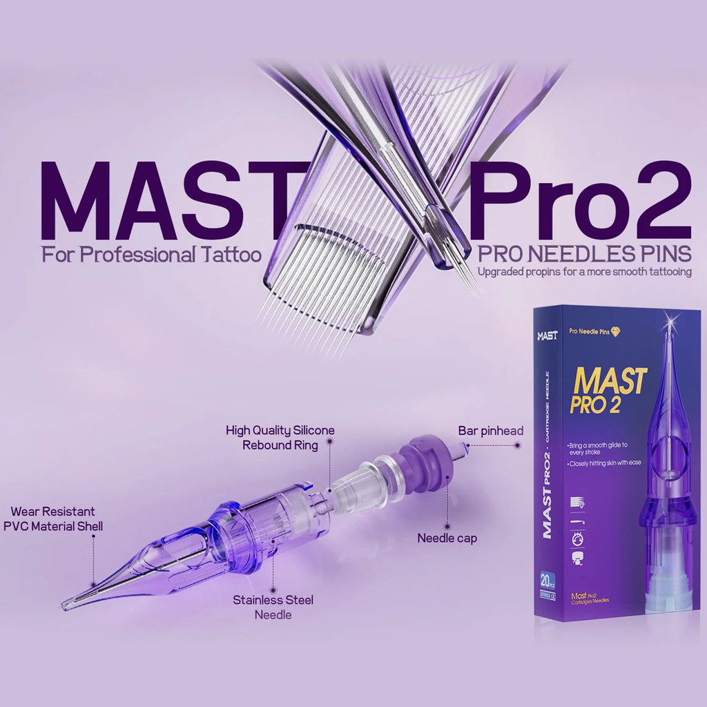 Mast P60 Permanent Makeup Tattoo Machine 5 Adjustable Strokes LED Digital Display Lightweight Design for Eyebrows Eyeliner Lip