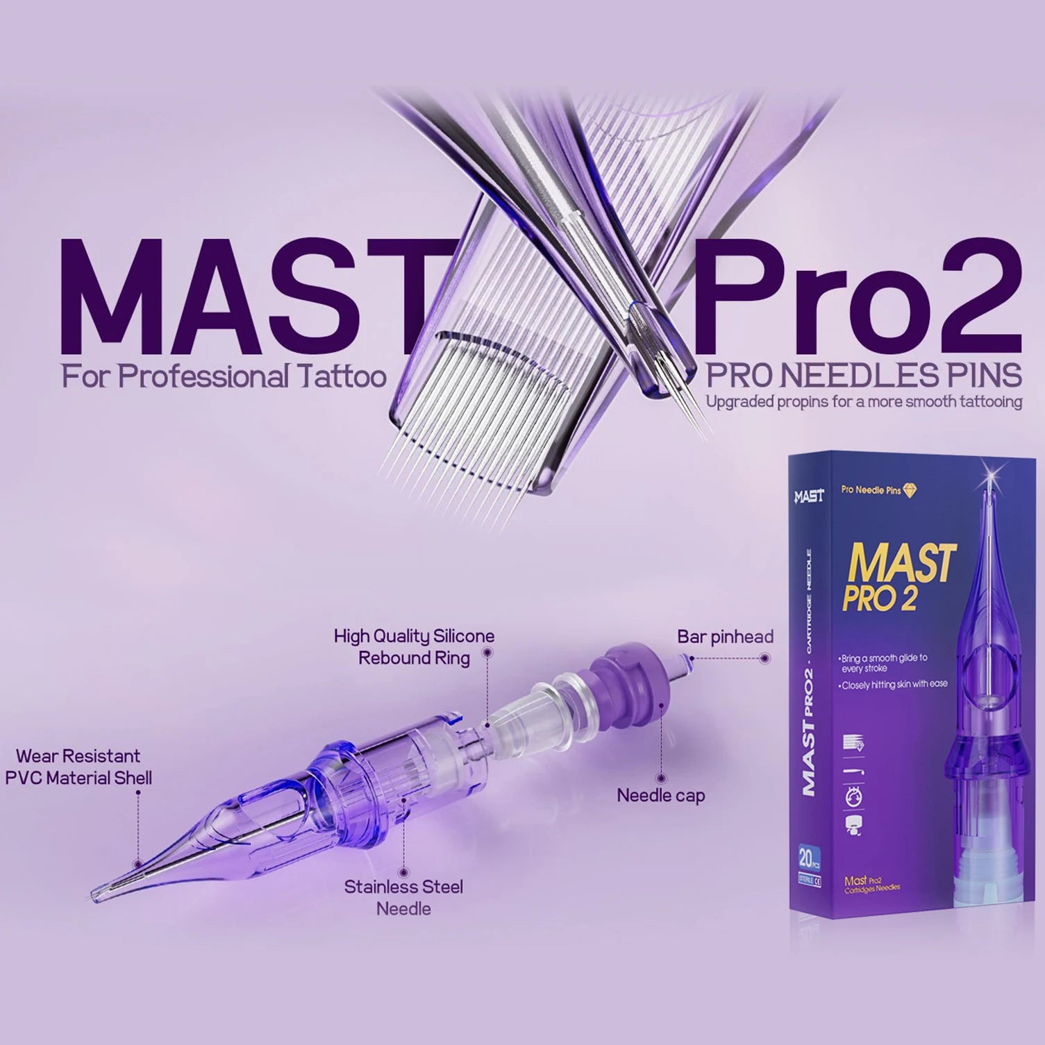 Mast P60 Permanent Makeup Tattoo Machine 5 Adjustable Strokes LED Digital Display Lightweight Design for Eyebrows Eyeliner Lip