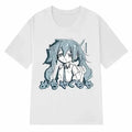 Japanese Y2K Anime Women T-shirt Loose Streetwear Casual Tees Short-sleeved Hip-hop Harajuku Tops Women Clothing gothic tops