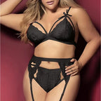 Sexy Lingerie Porno Women Plus Size Underwear Erotic Sleepwear Bra Set Lace Lenceria Sexi Female Baby Doll Nightwear Exotic