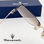 MASERATI Luxury Sunglasses Trendy Design Nylon Sunglasses UV400 Sunglasses for Driving Cycling Beach Outdoor for Men Women 20493