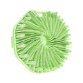 1PCS Bath Soft Silicone Back Brush Bath Shower Sponge Scrubbing Brush Handle Exfoliating Scrub Skin Massager Exfoliating Brushes