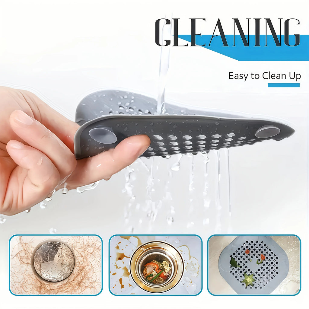 4-Pack Anti-Clogging Drain Strainers, Bathtub Shower Floor Drain Covers, Suitable for Kitchen, Bathroom Sink, Floor Drains