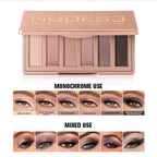 Eyeshadow Palette Long-Lasting Eye Makeup Rich Pigment Neutral Shades Blendable Color Matte Nudes Eyeshadow Palette Woman Makeup