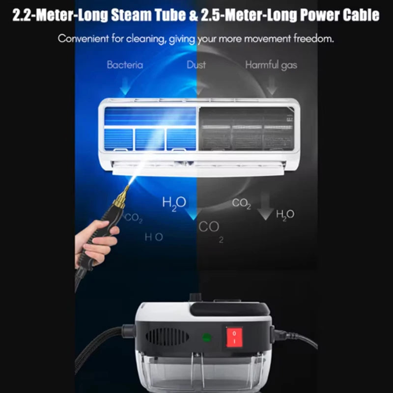 High temperature steam washer, jet washer, kitchen range hood, air conditioner, car washer, household appliances. EU/US Plug