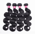 12A Grade Brazilian Body Wave Human Hair Bundles Brazilian Virgin Hair 14-30 Inch Double Weft Remy Hair Bundles