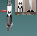 Kitchen Counrtertop Dishes Dispenser with Extention Tube Hand Press Soap Liquid Pump Plastic Soap Dispenser for Sink Accessories
