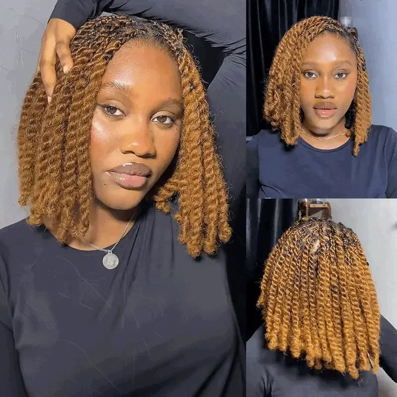 QVR Afro Kinky Bulk Hair No Attachment 50g Afro Curly Bulk 100% Human Hair Unprocessed Virgin Remy Braiding Hair for Dreadlocks